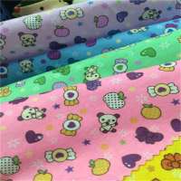 TC 120gsm Baby cotton printed flannel fabric